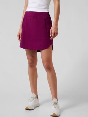 Athleta Fairway Women's Athletic Golf Skort 18” Fuchsia Pink Size Medium